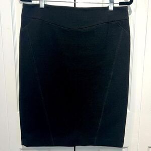 Melanie Lyne Black Knee‎ Length Skirt Size 10